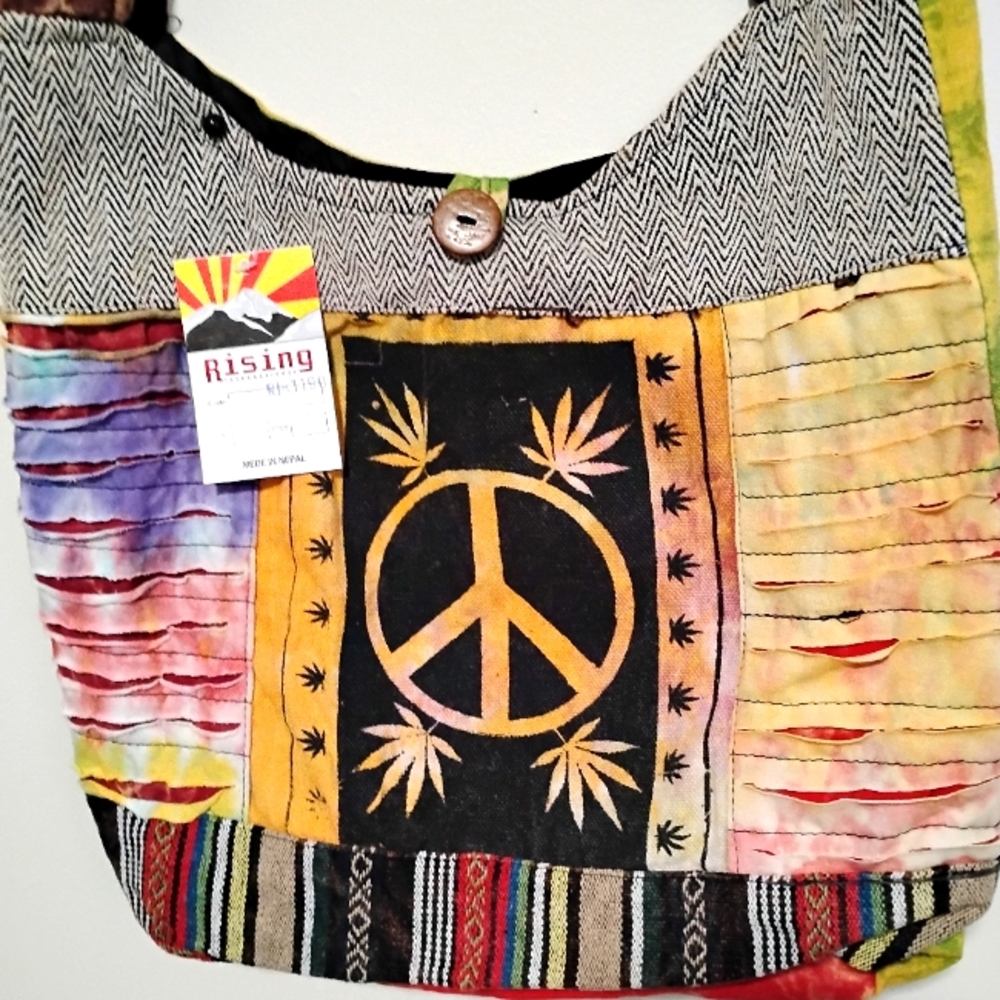 Women's Multicolor Patchwork Bag